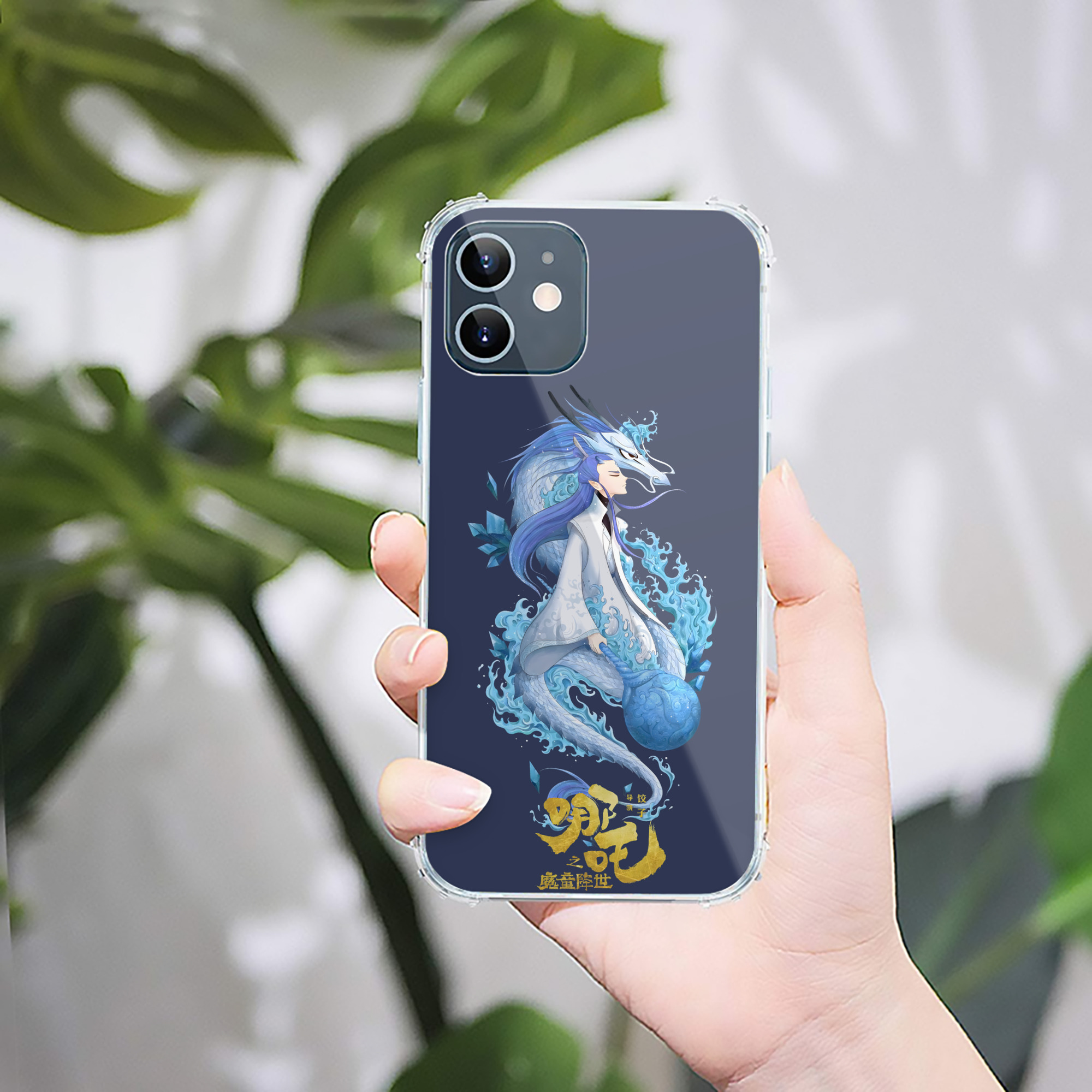 （画像用） Ne Zha 2 ナタ 魔童の大暴れ 【iPhone 12シリーズ対応】透明スマホケース（クリアソフトケース）